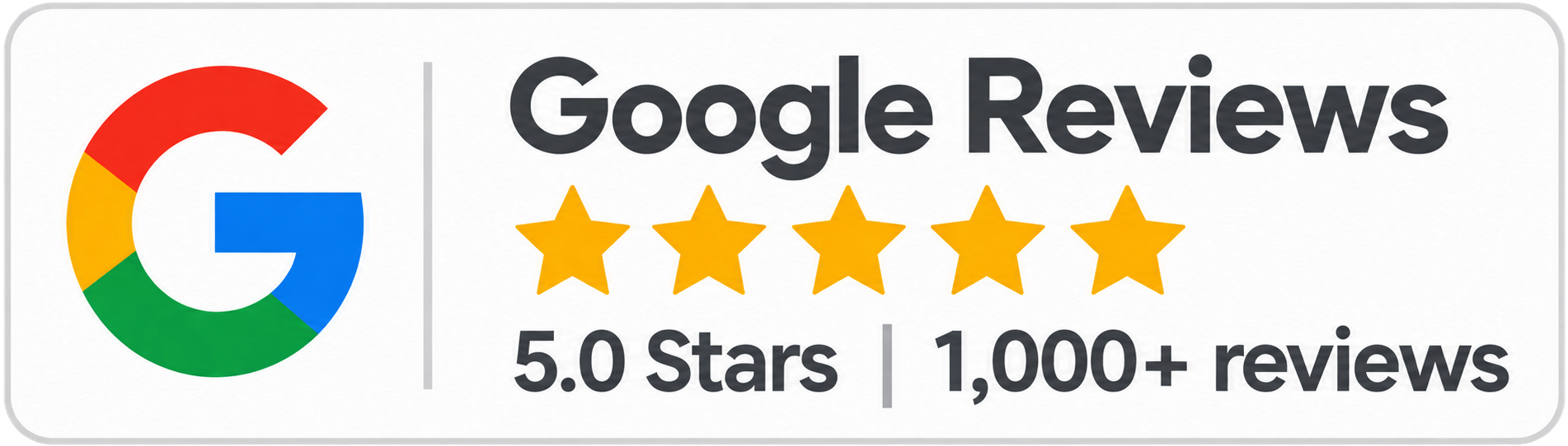 Google 5 Star Review